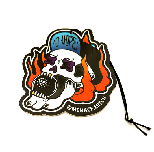 Burning Skull Air Freshener